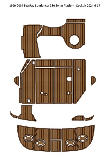 Piattaforma nuoto sea ray - di,