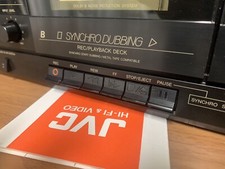 JVC TD-W101 *Stereo Double Cassette Deck vano B da cambiare cinghia