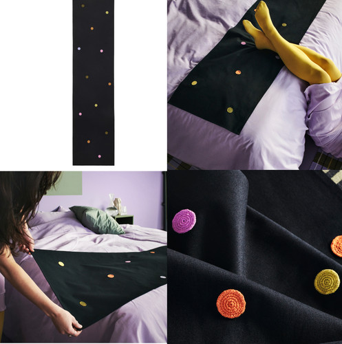 Runner letto ikea - letto, nero