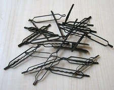 FORCINE BIGODINI MOLLETTE PER CAPELLI  ANTICHE D'EPOCA VINTAGE RARE ANNI '40-'50