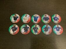 AZZURRO MONDIALE - PANINI - SET COMPLETO 10 FIGURINE NUTELLA