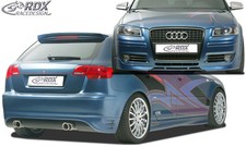 Kit carrozzeria RDX per Audi A3 8PA Sportback set spoiler anteriore posteriore minigonne laterali