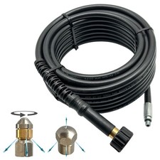 Tubo pulizia tubi per Kärcher Profi M22 IG rimozione intasamenti e 2 ugelli