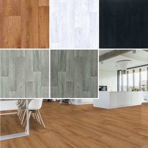 Cuscino effetto legno