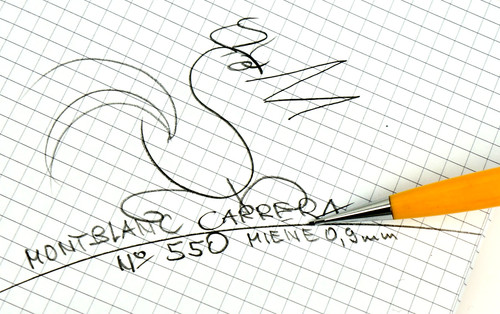 Montblanc carrera 550 matita - carrera,