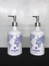 Lotto 2 Dispenser Gin NORDES Dosatore Pompa Sapone Bagno Cucina lavandino lavabo