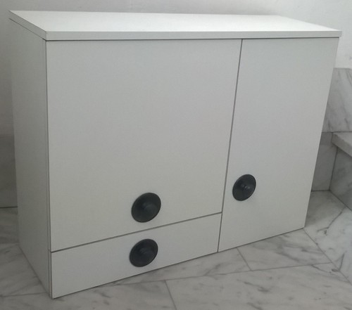 Coppia mobili pensili bagno - coppia,