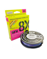 TRECCIATO SUFIX SFX 8X CARRIED BRAID MULTICOLOR 300 MT SPINNING JIGGING