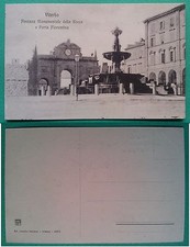 VITERBO - Fontana Monumentale della Rocca e Porta Fiorentina FP