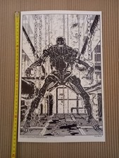 TERMINATOR 7 Plates Art Portfolio ~ Dark Horse Comics 1984 Adams Beauvais Warner