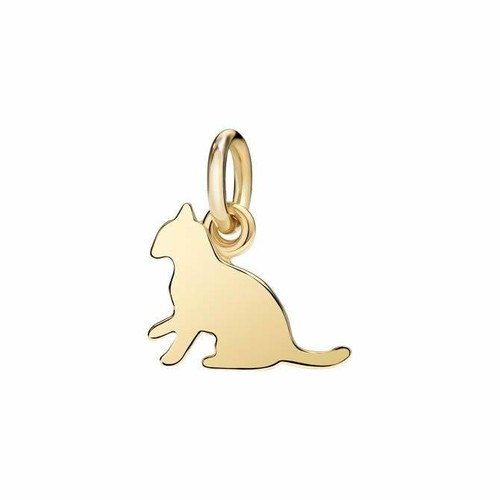 Ciondolo dodo gatto oro giallo - dodo,