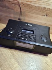 Logik Radio Orologio per iPod - Nero - Solo Unità (LOGCRI138)