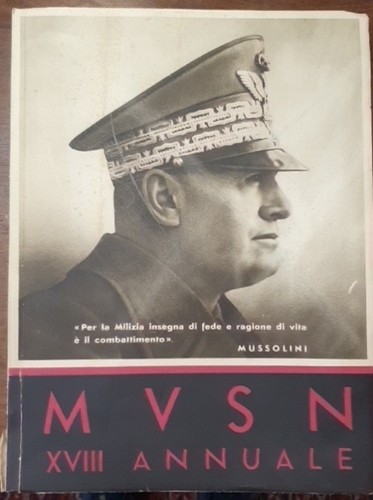 Annuario xviii - m.v.s.n.,