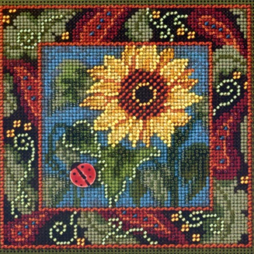 Kit punto croce girasole