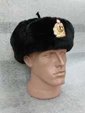 USSR Navy officer's winter hat, size 60