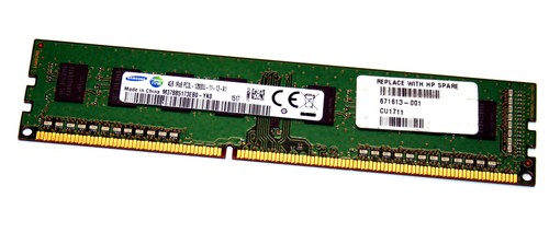Ddr3 ram 240 pin 1rx8 - 4, gb