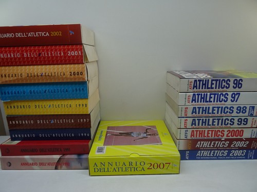 Lotto annuari dell - dell'atletica, +