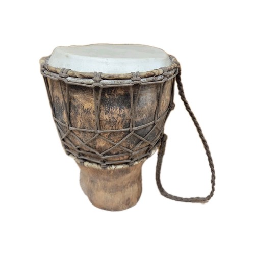 Vintage african drum - african,