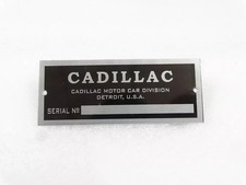 Targhetta Per Auto Cadillac