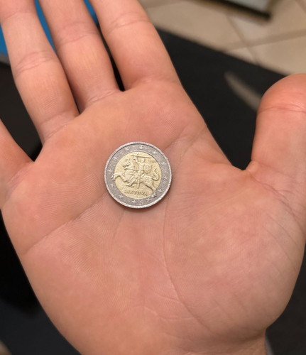 Moneta euro rara - euro, lietuva
