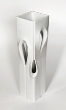 ROSENTHAL vaso linea studio LAPP bianco ZAHA HADID 38 cm