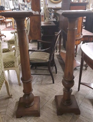 Colonne legno antiche - in,