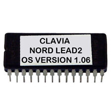 Clavia Nord lead 2 Final OS version 1.06 Eprom for Rack and Keyboard Update Rom