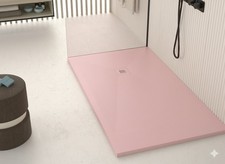 Piatto doccia rosa pink in