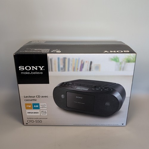 Sony cfd s50 stereo player - cd,