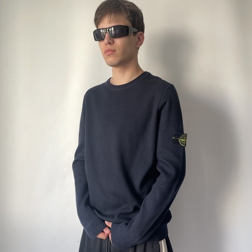 Maglione stone island blu - island,