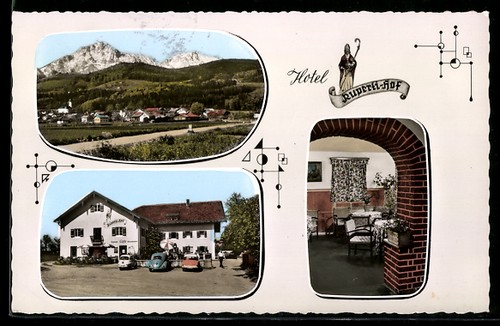 Cartolina ainring obb - ainring/obb.,, hotel