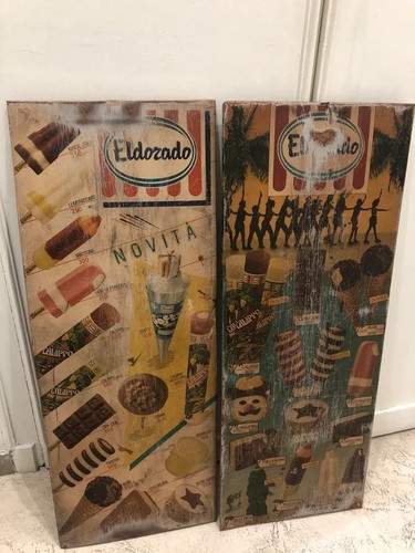Insegne vintage gelati