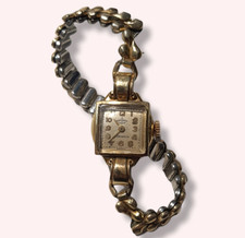 OROLOGIO DA POLSO " NORMANDIE 17 JEWELS SWISS  " 10 K GOLD FILLED 