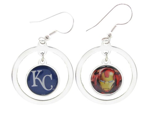 Orecchini kansas city royals - orecchini,