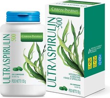 ALGA SPIRULINA, 250 compresse fonte di energia, resistenza e sistema immunitario