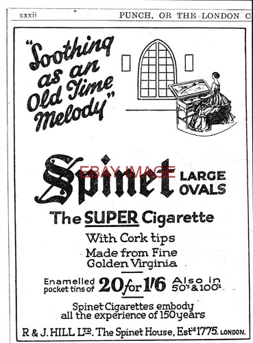 1929 advert spinet oval - advert, 'spinet-oval'