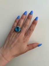 Anello In Argento 925 Topazio