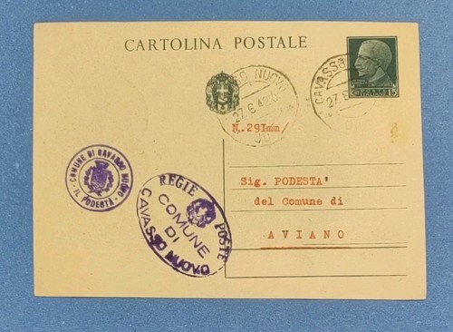 Cartolina imperiale tariffa - imperiale,