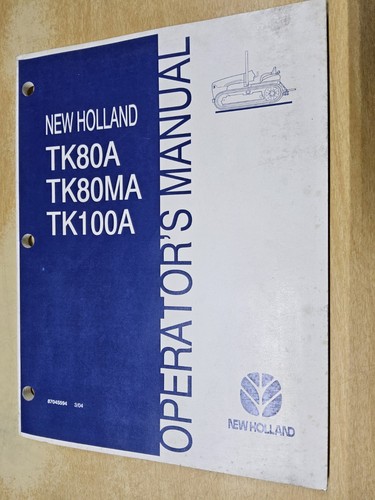New holland manuale operatore - new,
