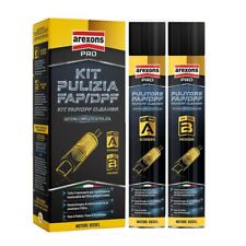 Arexons Kit Pulizia Completo Fap DPF Detergente Pulitore Filtro Antiparticolato