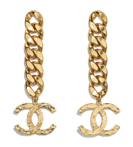Chanel 20p gold curb - gold,