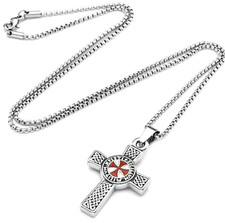 Collana Croce Templare