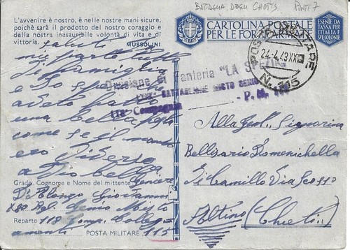 Posta militare 115 - posta,