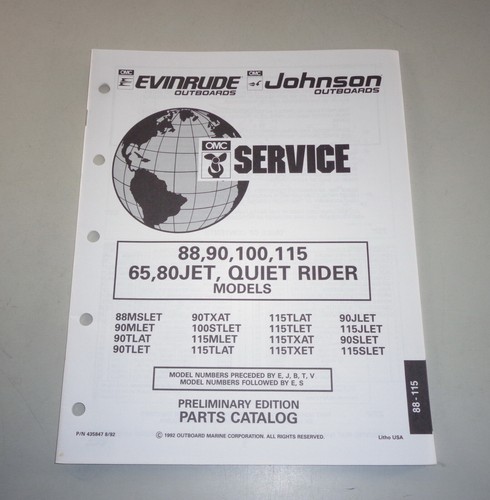 Catalogo ricambi omc - omc, johnson