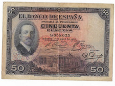 ESPAÑA: 50 PESETAS ALFONSO X