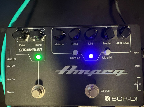 Ampeg scr bass - &, preamp