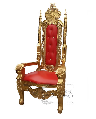Poltrona trono imbottitura - trono,