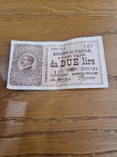 ITALIA ITALIA Biglietto 2 LIRE