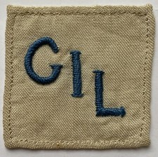 Distintivo Fregio GIL Tessuto Ricamato