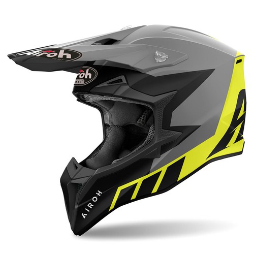 Casco motocross airoh wraaap - motocross,